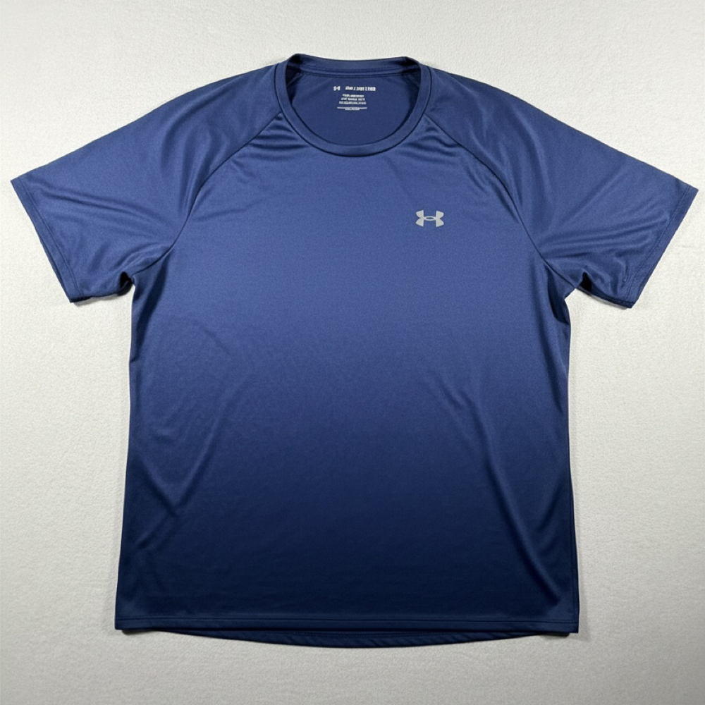 Under Armour Men’s Size 2XL Navy Blue Tech Tee Short Sleeve Athletic Shirt